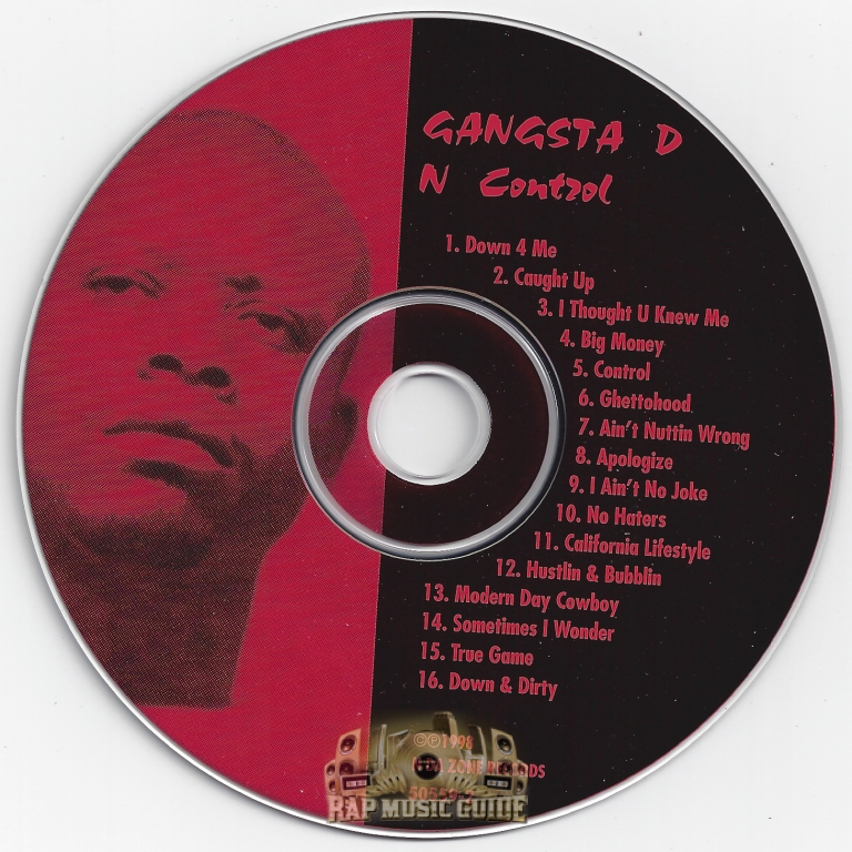 洋楽 Gangsta D N Control Gangsta D - N Control: CD | Rap Music Guide